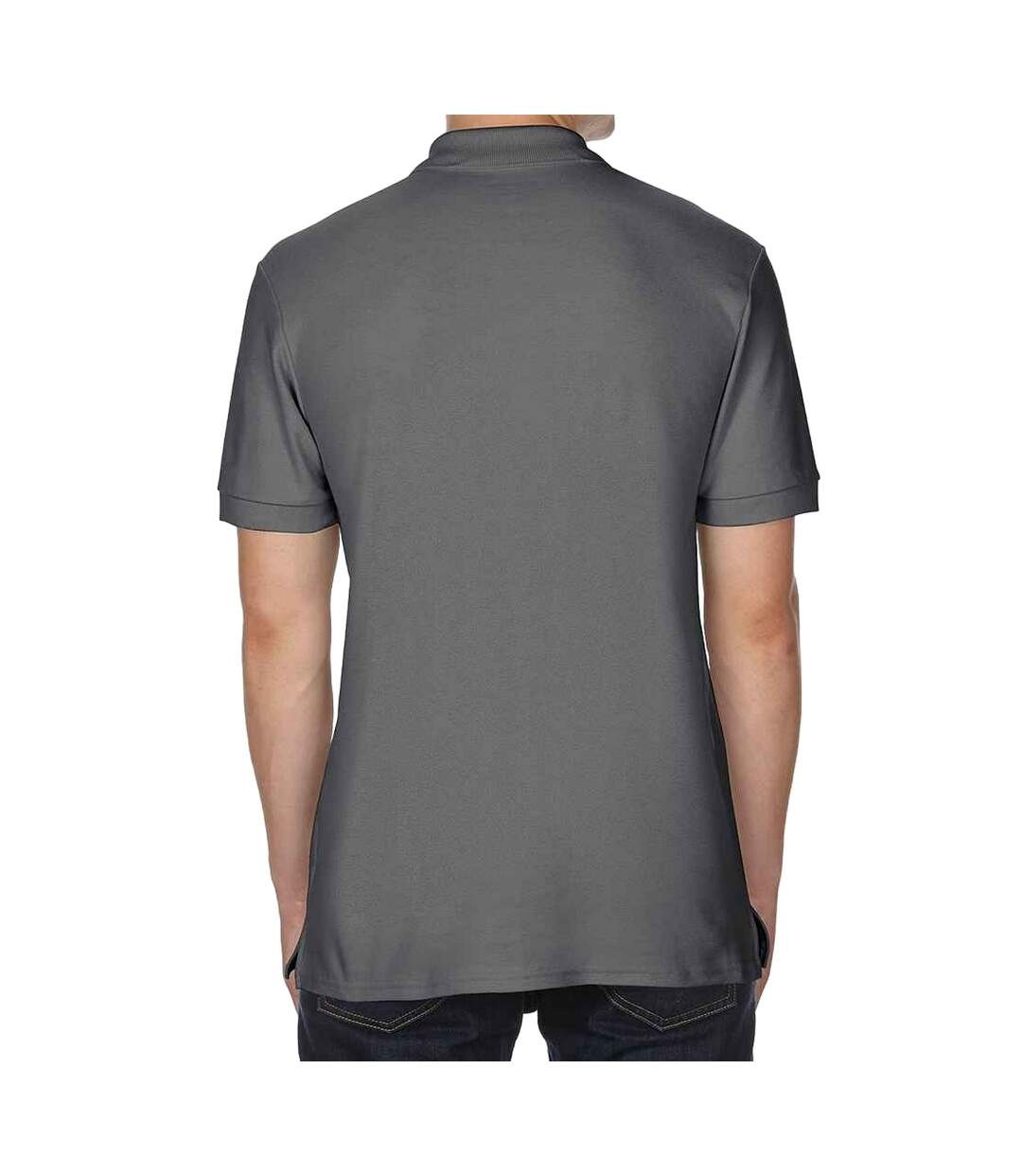 Polo Adulte Charbon Gildan-2