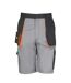 Short Lite Homme Noir Gris Orange WORK-GUARD By Result-1