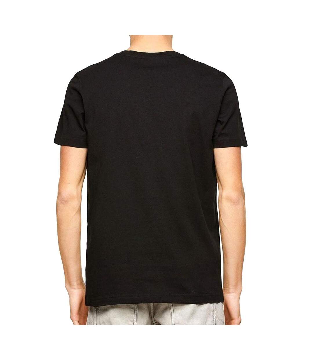 T-Shirt noir homme diesel maglietta a02558 - l-2