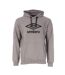 Sweat à capuche gris homme umbro bas net-1