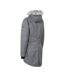 Trespass Womens/Ladies Thundery Waterproof Jacket (Black/Silver Grey)