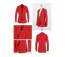 Gilet Blazer Femme Rouge PULF2005C Élégance et Confiance-4