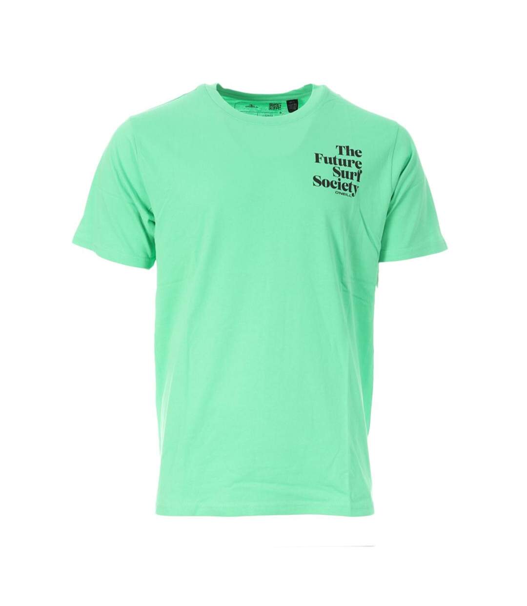 T-Shirt vert homme o'neill future surf society-1