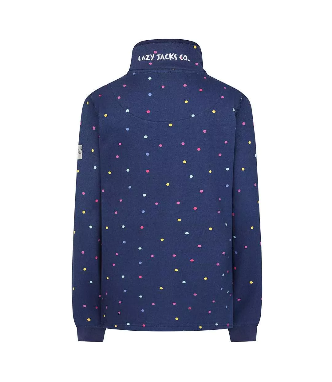 Sweat Motif/style À Pois Femme Lilas Foncé Lazy Jacks-4