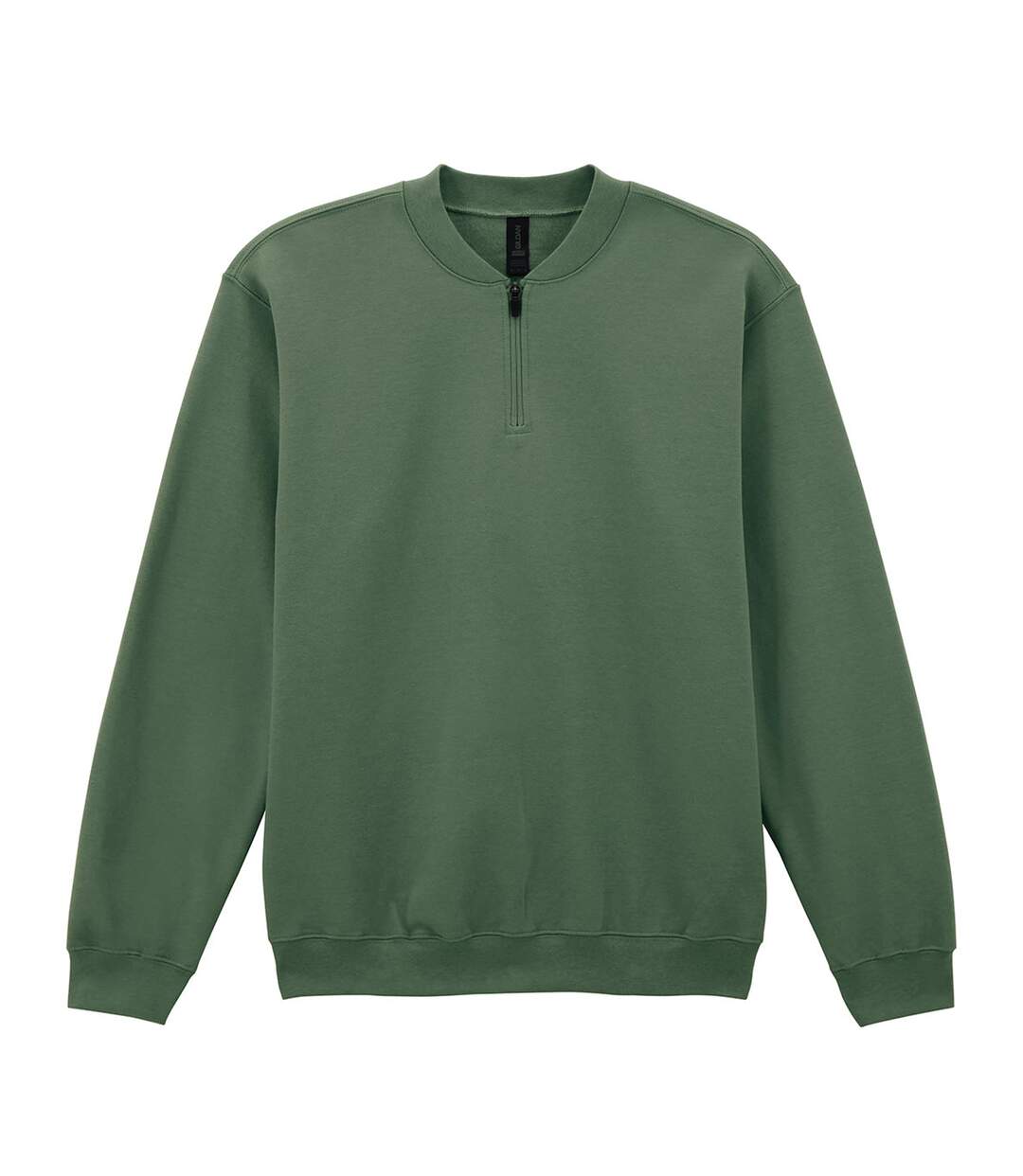 Sweat Softstyle Adulte Vert Kaki Gildan-2
