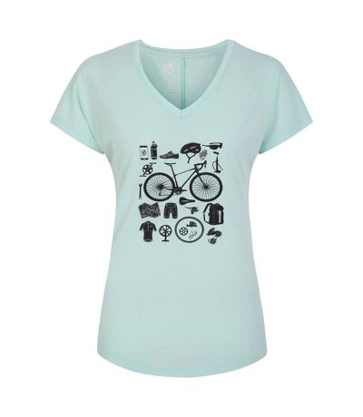 T-shirt calm femme vert menthe Regatta