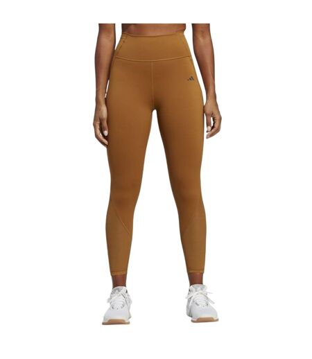 Legging Hiit Femme Marron Adidas