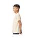 T-shirt enfant beige pâle Gildan-3