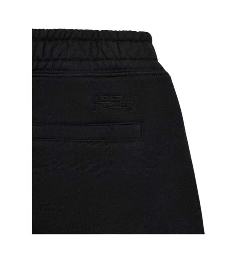 Mens Fleece Joggers Black No Fear