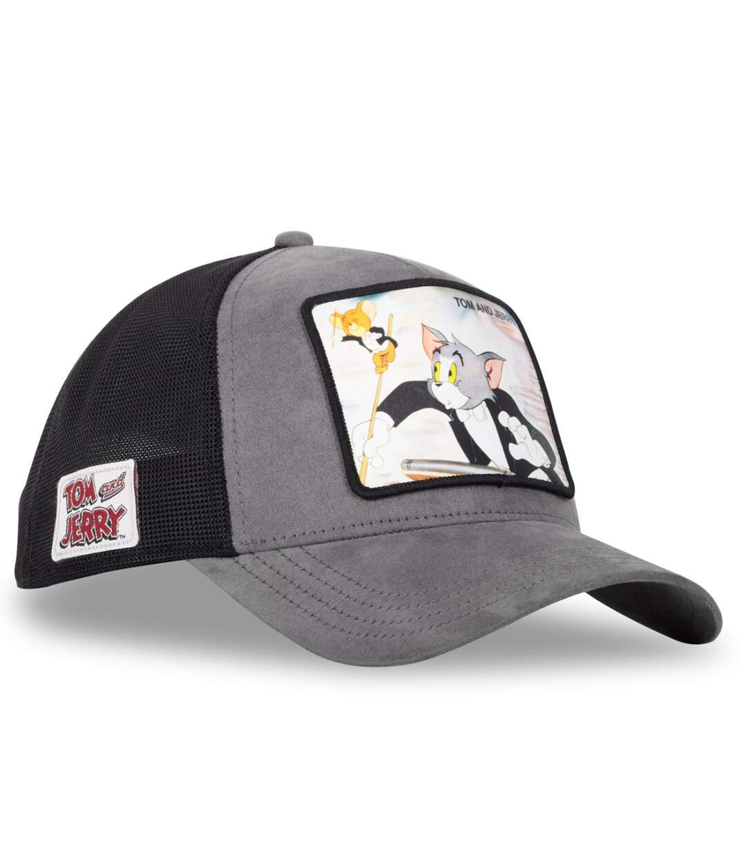 Casquette trucker avec filet finitions premium Tom et Jerry Capslab-4