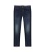 Mens Delaware Denim 5 Pockets Slim Jeans Dark Blue Boss-2
