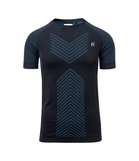T-shirt Tazh Homme Noir Bleu Marine Huari