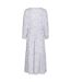 Robe décontractée briella femme blanc Regatta-2