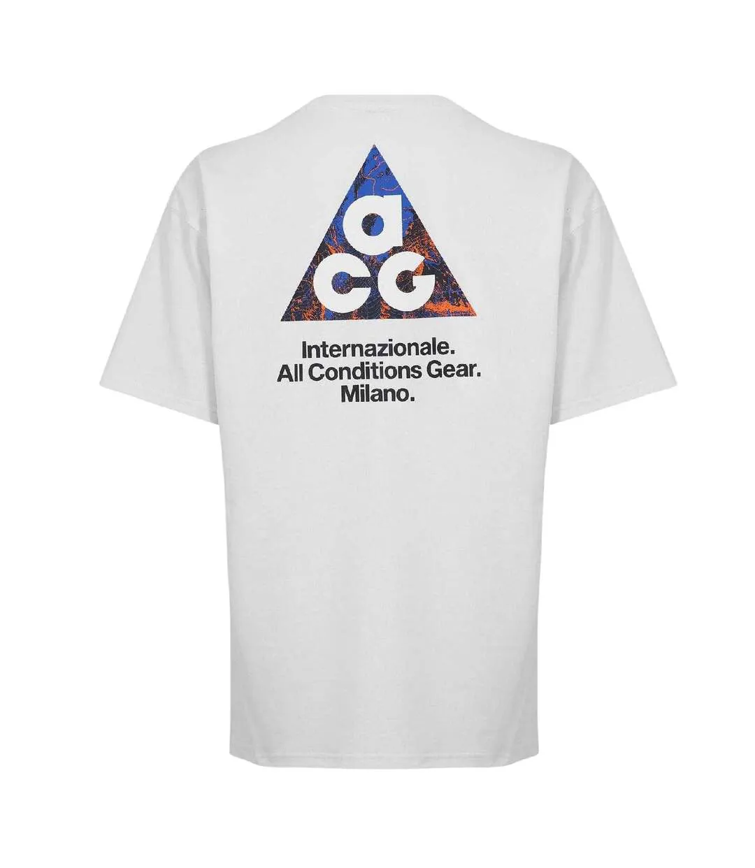 T-shirt Motif/style Inter Milan Acg Adulte Blanc Bleu Nike-2