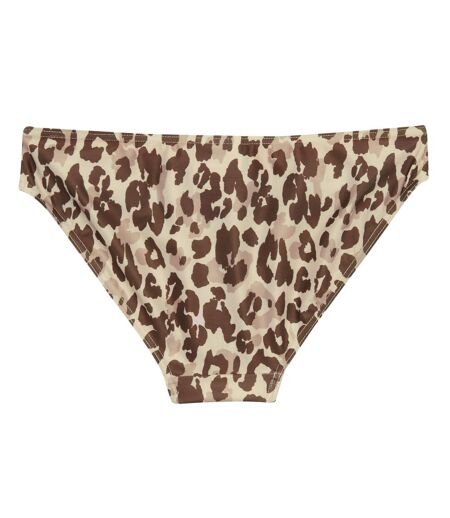 Womens/ladies aceana bikini bottoms leopard Regatta