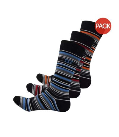 Socquettes roxton d555 homme rouge / orange / bleu Duke