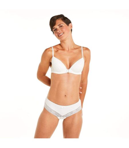 Soutien-gorge ampliforme coque moulée ivoire Palanquin