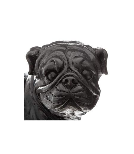 Statuette Déco Chien 19cm Noir