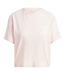 Haut Court Essentials Femme Beige Adidas-2