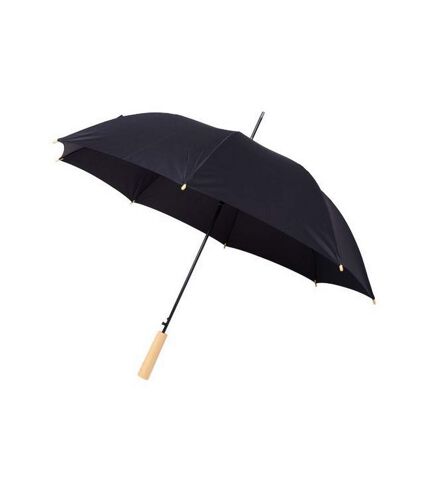 Avenue Alina 23 Inch Auto Open Recycled PET Umbrella (Solid Black) (One Size)