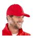 Casquette memphis adulte rouge Result Headwear