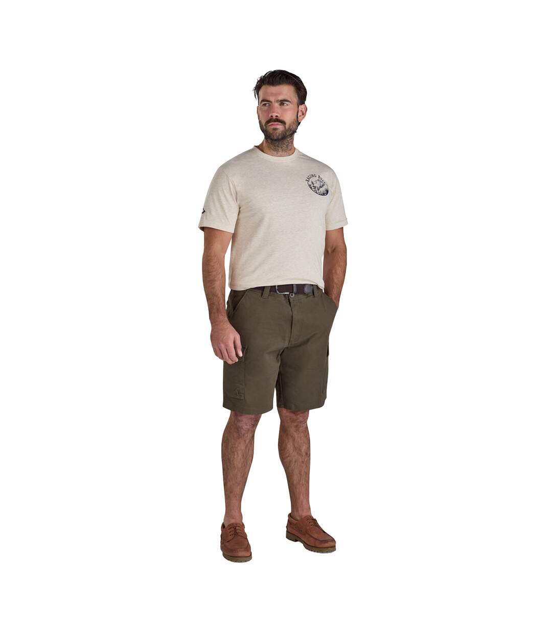 Short À Poches Classic Homme Olive Raging Bull-1