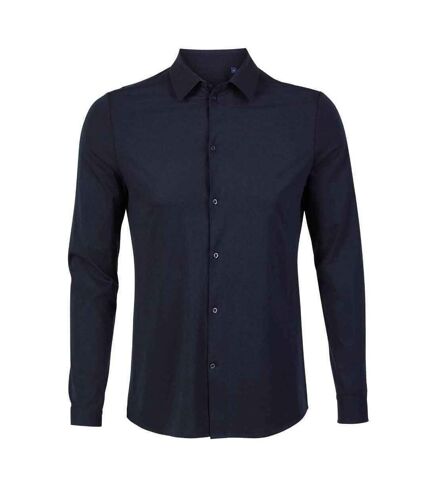 NEOBLU Mens Balthazar Jersey Long-Sleeved Shirt (Night Blue) - UTPC4869