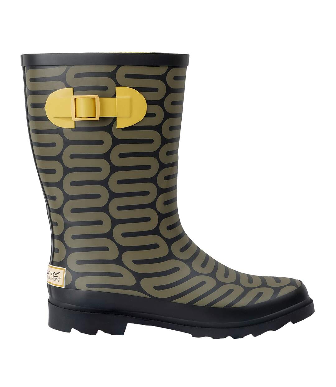 Bottes De Pluie Orla Kiely Femme Olive Regatta-4