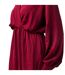 Robe Portefeuille Manches Longues Femme Bordeaux AX Paris-4
