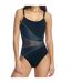 Women's round neckline swimsuit W241781