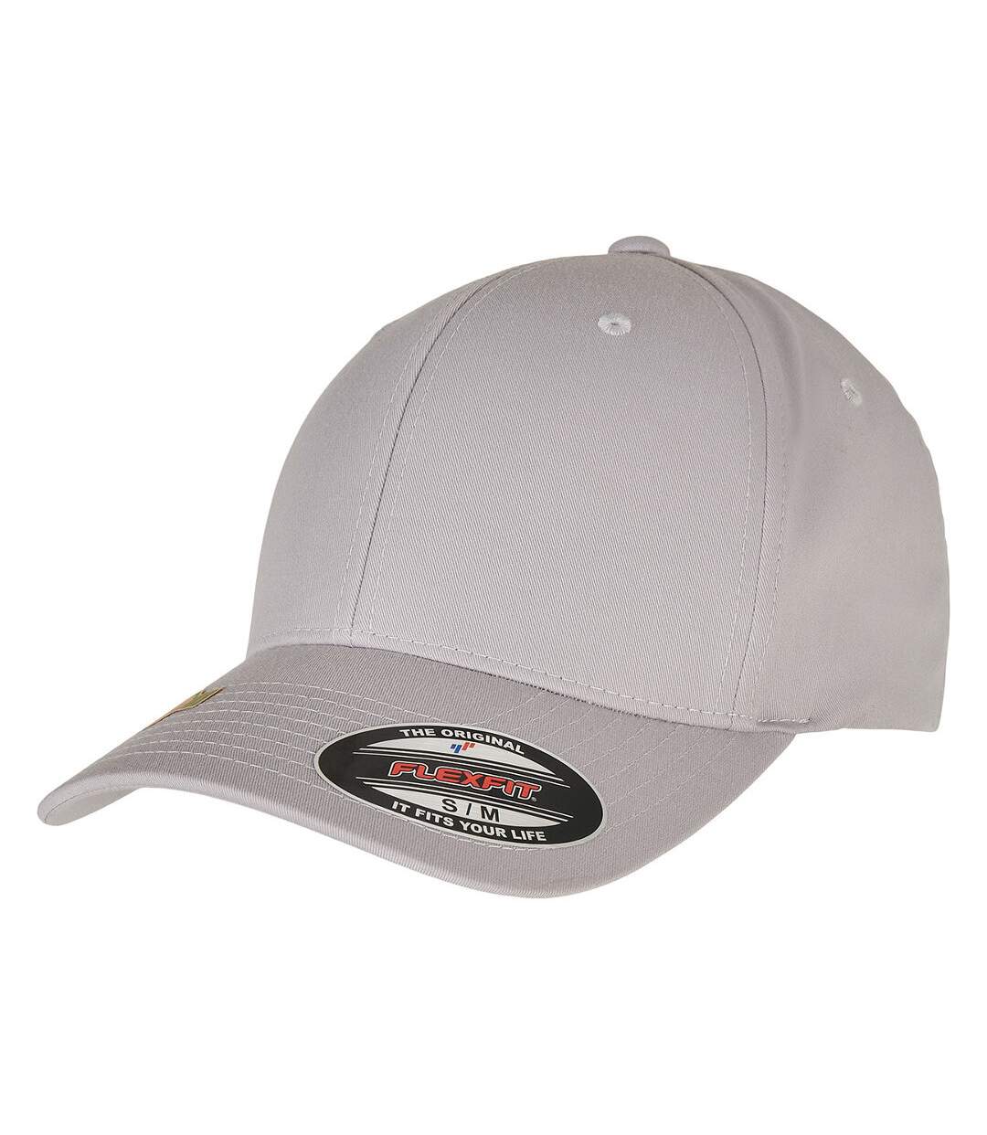 Casquette de baseball flexfit adulte argenté Yupoong-1