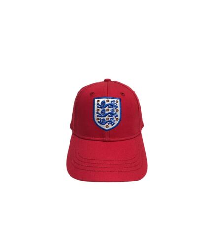 England FA Unisex Adult Super Core Crest Baseball Cap (Red) - UTSG21961