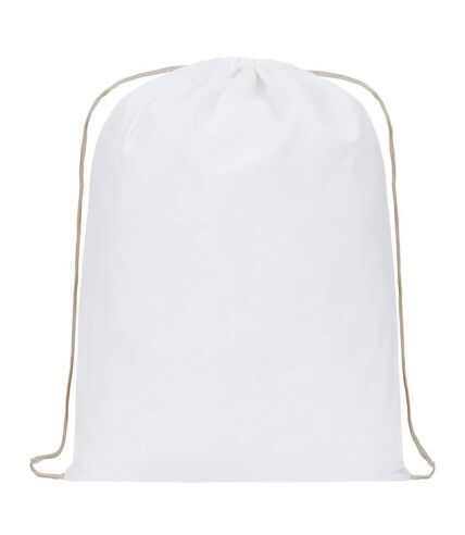 Bullet Oregon Cotton Premium Rucksack (Pack of 2) (White) (44 x 32 cm) - UTPF2410