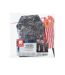 Accessoire horror taille unique rouge/gris Smiffys-2