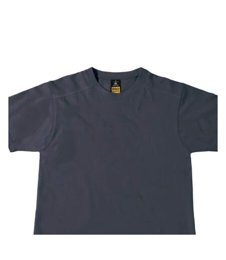 T-shirt Perfect Pro Homme Gris Foncé Uni B&C