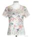 Tee-shirt MAYFLOWER BAG15117A fleuri : l'élégance du voile et de la transparence-3