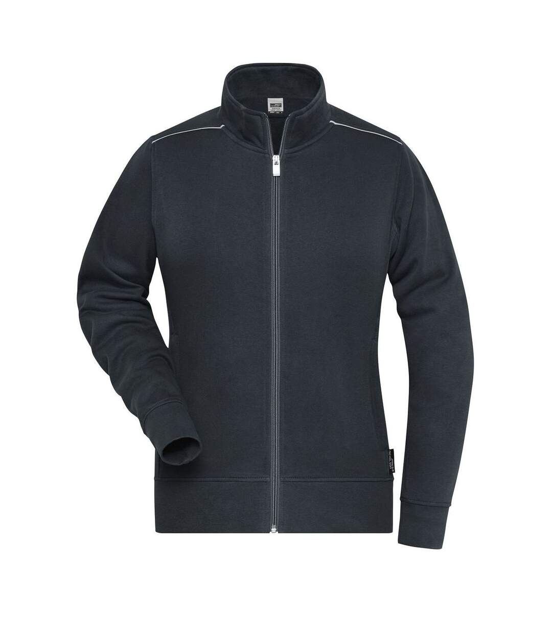 Veste sweat de travail - Femme - JN893 - gris carbone