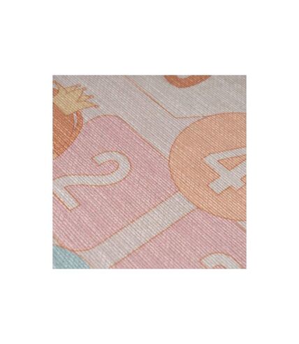 Tapis Enfant Imprimé Playground 160cm Rose