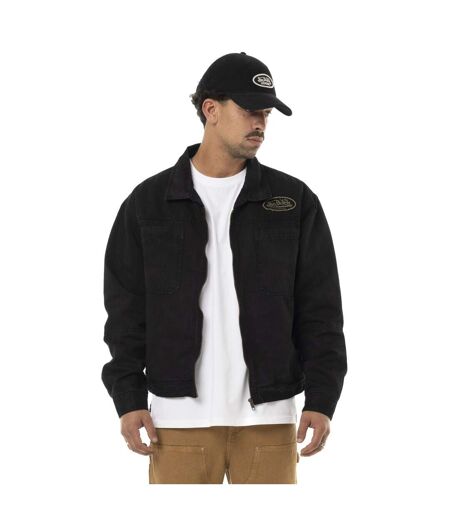 Veste Garage homme effet usé avec patch et logo dos Gary Vondutch