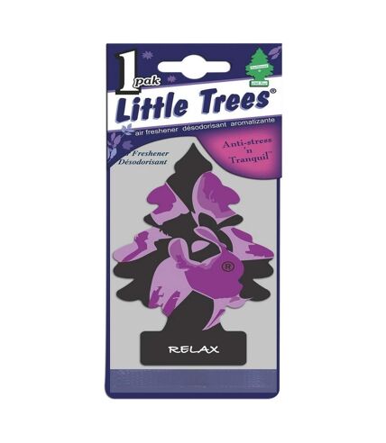 Saxon Automotive Little Trees Sentiment Air Freshener (Black/Purple) (One Size)