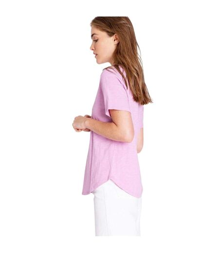 T-shirt Manches Courtes Femme Lilas PJ Salvage