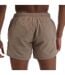 Mens Abas Logo Swim Shorts Beige Hugo-2