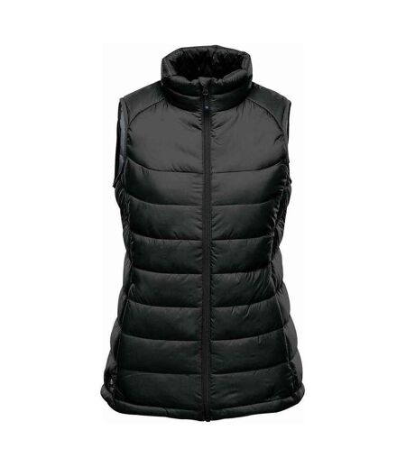Womens/ladies Stavanger Thermal Body Warmer Black Graphite Grey Stormtech