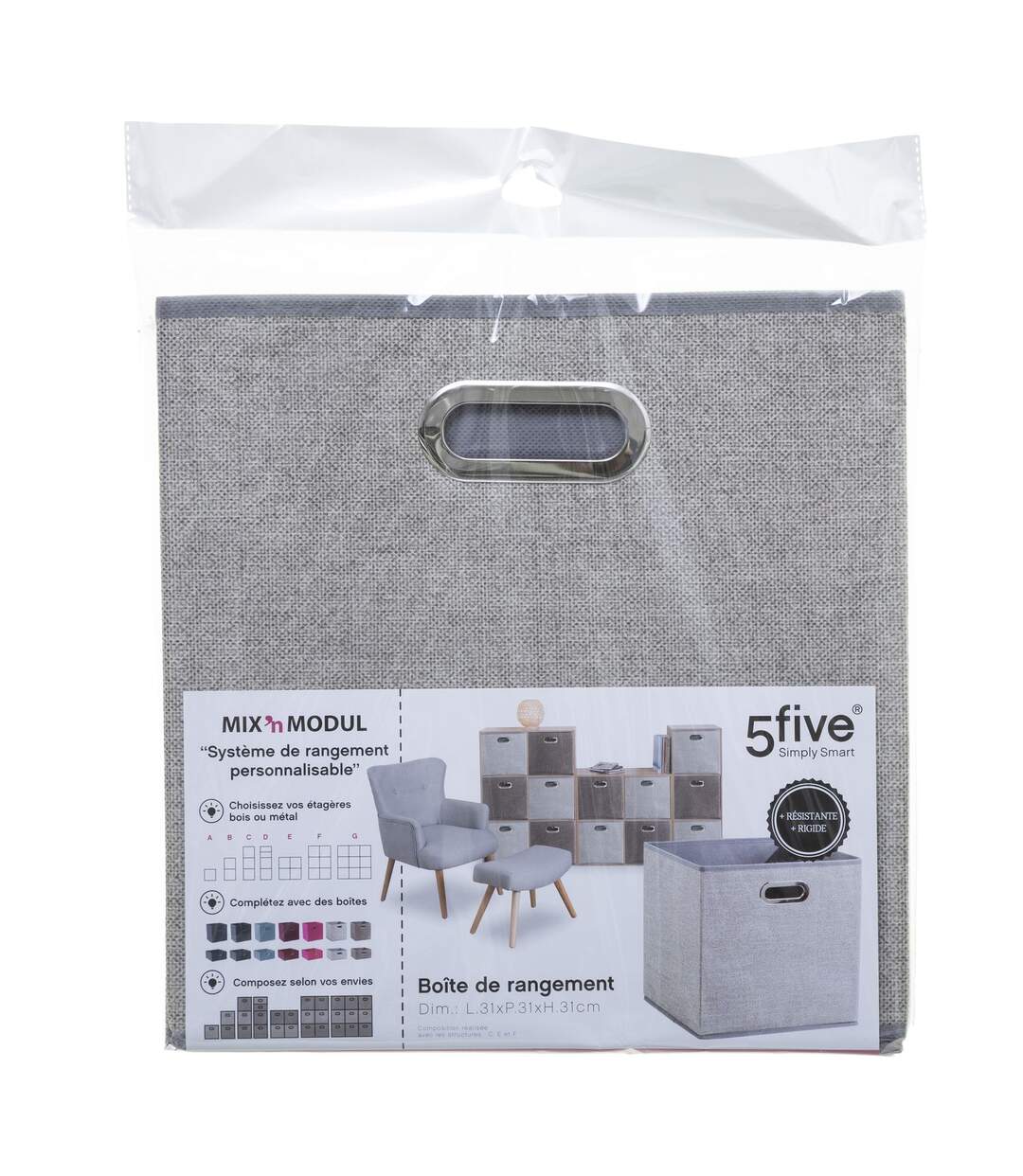 Boite de rangement pliable-3