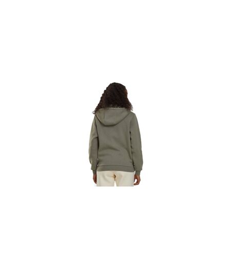 Sweat À Capuche Duveteux Femmes/ladies Olive Pâle Build Your Brand