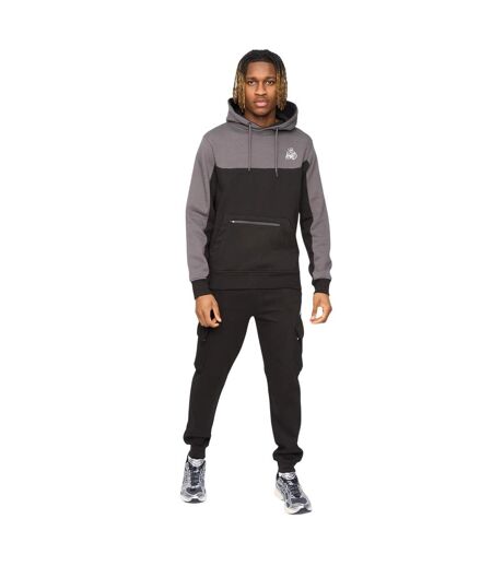 Sweat À Capuche Techy Homme Noir Anthracite Kings Will Dream