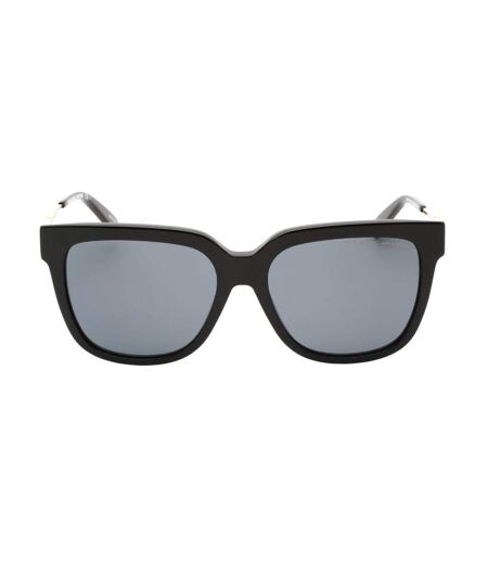 Womens/ladies Rectangular Sunglasses One Size Black Gold Marc Jacobs
