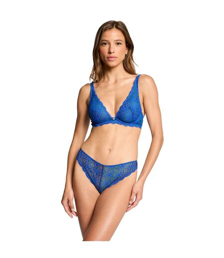 Soutien-gorge armatures bleu Emma