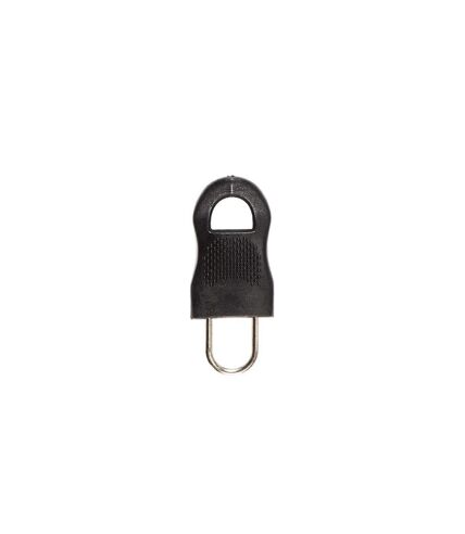 Lot de 4 Anneaux de Fermeture Zippés 5cm Noir