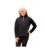 Womens/ladies Hamilton Sparkle Long-sleeved Show Shirt Black Coldstream-1